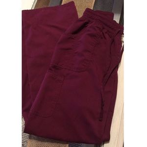 Burgundy scrub set!!!!